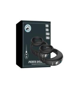 Anillo vibrador para el pene de doble anillo - SW1088