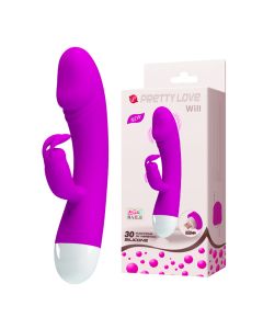 Will Rabbit, doble estimulador recargable - BW-241028