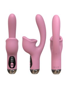 Doble estimulador LUXURY PASSION PINK FIVE - LY297A01-1765C - Alternate View