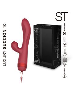 Doble estimulacion LUXURY SUCCION 10 - ST-VB-0405