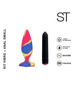 Vibrador anal KIT VIBRO + ANAL SMALL - ST-AN-0239 S