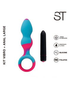 Vibrador anal KIT VIBRO + ANAL LARGE - ST-AN-0238 L