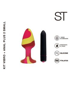 Vibrador anal KIT VIBRO + ANAL PLUG SMALL - ST-AN-0226 S