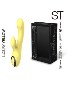 Doble estimulador LUXURY YELLOW - ST-VB-0428