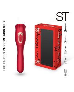Succionador LUXURY RED PASSION KISS ME 2 - ST-VB-0629