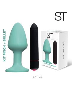 Plug anal KIT PINCH + VIBRO LARGE - ST-AN-0227 L